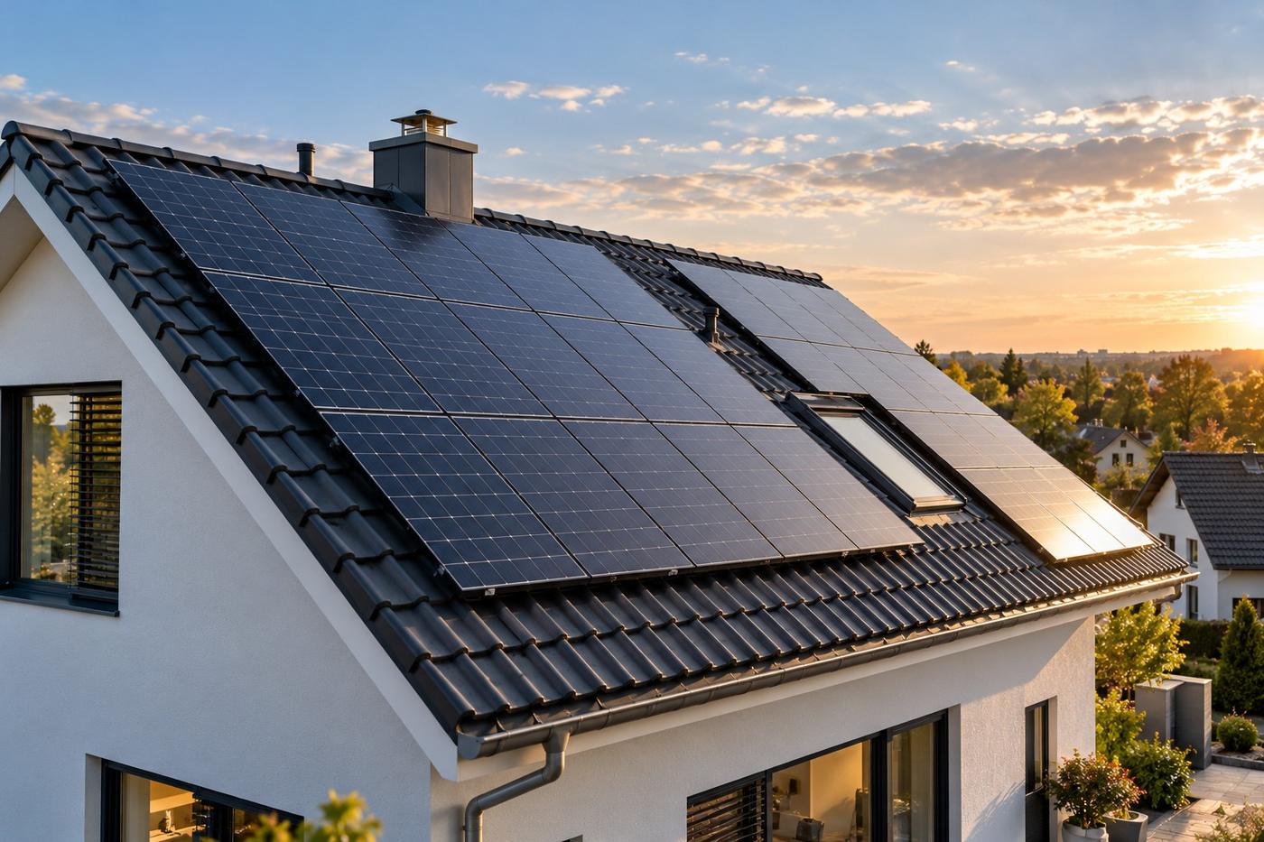 Dach / PV-Anlage